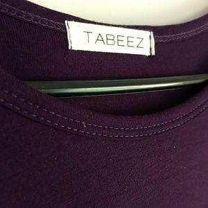 Tabeez Dresses - Dark purple maxi dress Tabeez Dresses - Dark purple maxi dress
